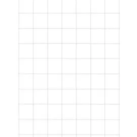 Панель стеновая МДФ 1,22*2,44*0,003м Белая на белом 10х10 под кафель
