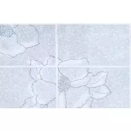 Панель стеновая МДФ 1,22*2,44*0,003м Магнолия голубая 10*15