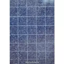 Панель стеновая МДФ 1,22*2,44*0,003м Синий сапфир 15х15 под кафель