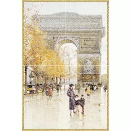 панно grace бежевый 40*60 арка p6gc0015tg /4/