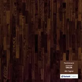 Паркет Tarkett Salsa Ясень Коньяк глянцевый