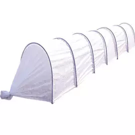 парник с укрытием дачник 6 секций, 6м