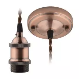 Патрон декоративный Vintage Е27 Bronze DLC-V