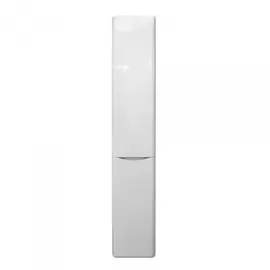 пенал alcora luxury 30см подвесной, белый, правый