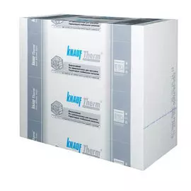 Пенополистирол KNAUF Therm Wall 25 1000*1000*100мм 12шт Компакт