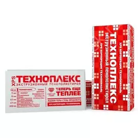 Пенополистирол ТЕХНОПЛЕКС 1180*580*100мм (0,27376 куб.м., 2,7376 кв.м., 4 шт.)