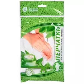 перчатки косметические, 21*13 см банные штучки