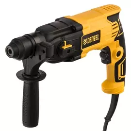 перфоратор электрический rh-650-18, sds-plus, 650вт, 2,0дж, 3+1 реж.// denzel 26603