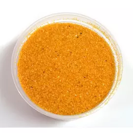 Песок цветной рыжий (кварцевая крошка, фр 0,5-1 мм)