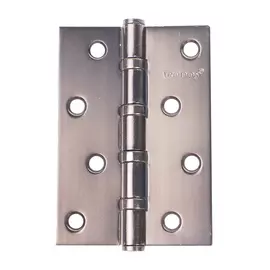 петля дверная врезная trodos 100х70х2,5мм, цвет графит