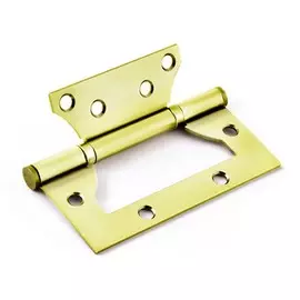 петля без врезки фабрика замков 100х75x2,5 мм pb латунь