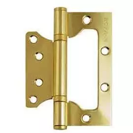 петля накладная nora- m 800 fhp pb (100*75*2,5) латунь, без колп.