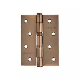 петля накладная nora-m сталь 4"-2вв (100*75*2,5) fhp ac медь универсальная без колпачка