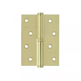 петля накладная nora-m сталь 750-4" (100*75*2,7) латунь левая /4030-4"/