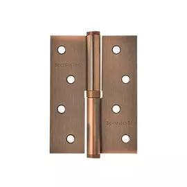 петля накладная nora-m сталь 750-4" (100*75*2,7) медь правая