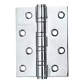 Петля универсальная латунь A010-C 100*70*3-4BB-1HH белый никель