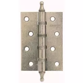 петля врезная Adden Bau 100х70х2.5 универсальная состаренное серебро