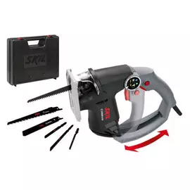 Пила комбо сабельная Skil 4600LD, 400Вт, 3000 ход/м, ход-18мм, рез-80мм, 1,4,кг, кейсF0154600LD