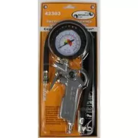 Пистолет для накачки шин с манометром 10атм АВТОДЕЛО