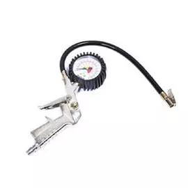 Пистолет для накачки шин с манометром "DOLLEX"