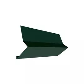 Планка торцевая 95*120 RAL 6005 зелен.