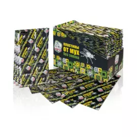 пластины help от мух без запаха 10шт инсектицидные