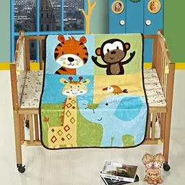 Плед детский 77*115 фланель