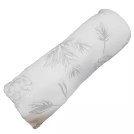 плед флисовый belezza шишки серебряные 130*170см 6140566