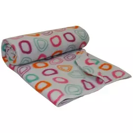 плед флисовый дели 130*170 6128404 многоцветный