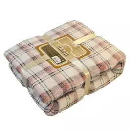 плед микрофибра софия 180*200 6137020 розовый