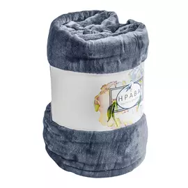 Плед Велсофт 2000х2200 Экстра софт 53 графит