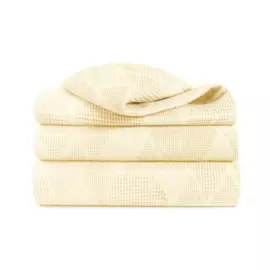 плед verossa 220х190см жаккард ванильный 734325