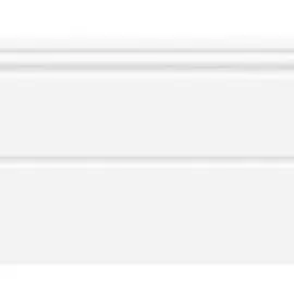 плинтус ceramic white белый матовый (рельеф) 01 20х25 ск000036386