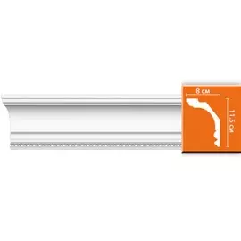 Плинтус Decomaster 115*80*2400мм DT 9810