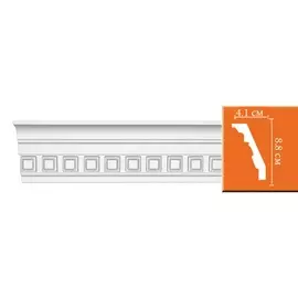 Плинтус Decomaster 88*41*2400мм 95132