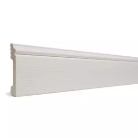 плинтус дюрополимер 80 мм капучино decor-dizayn 005