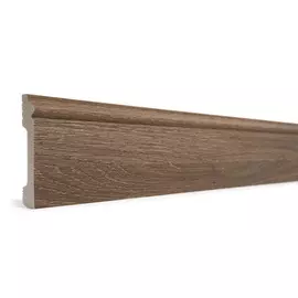 плинтус дюрополимер 80 мм ясень структурный decor-dizayn 005