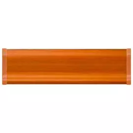 плинтус пластиковый 52мм вишня 34,1 2,5м ziber