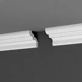 плинтус потолочный де-багет 02 40/50 2м