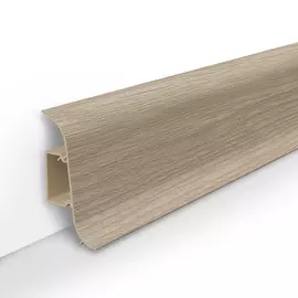 плинтус пвх 45 мм 2,5 м дуб северный идеал альфа