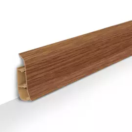 плинтус пвх 67 мм 2,5 м дуб темный идеал элит