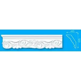 плинтус стиропор 16020 1,3м