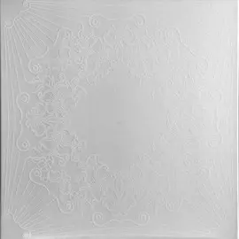 Плита потолочная Вдохновение перламутр, флексография 8шт