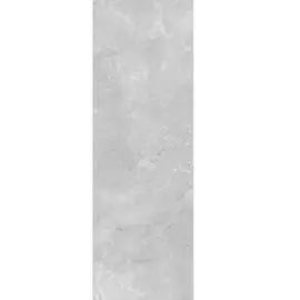 плитка настенная braga grey rett 25x75 серый 53353