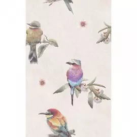 плитка настенная "criaturas / deco 1" 25*40 бежевая светлая