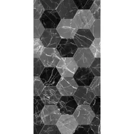 плитка настенная дайкири (декор) 1 чёрный 30х60