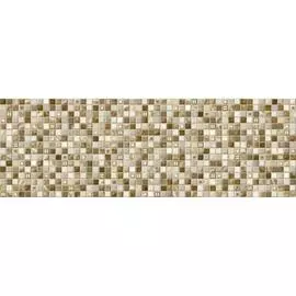 плитка настенная glass marron коричневый 25x75 904129