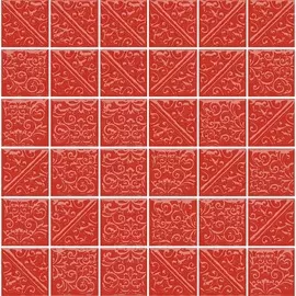 Плитка настенная Ла-Виллет красный 30,1х30,1 21024
