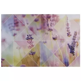 Плитка настенная Лаванда многоцветный верх 01 микс 20х30