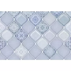 Плитка настенная Morela 24,9х36,4 однотонная+мозаика